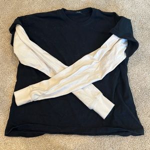 Blackish blue shirt, Brandy Melville in a size small